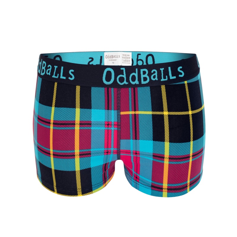 Tartan - Ladies Boxers|Size 6|Size 8|Size 10|Size 12|Size 14|Size 16|Size 18|Size 20