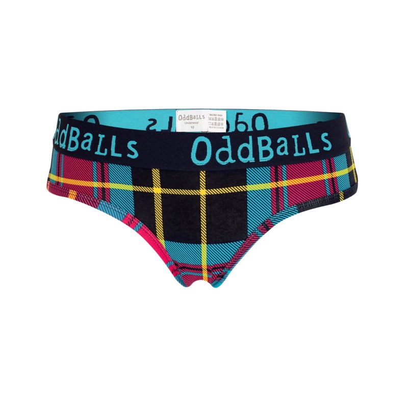 Tartan - Ladies Briefs|Size 6|Size 8|Size 10|Size 12|Size 14|Size 16|Size 18|Size 20