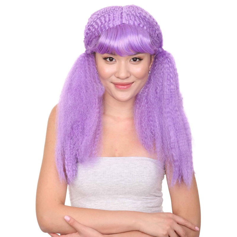Doll Womens Wig | Fancy Party Event Ready Halloween Wig | Premium Breathable Capless Cap