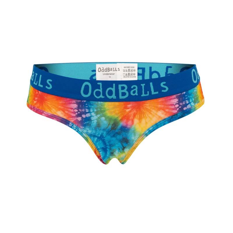 Tie Dye - Ladies Briefs|Size 6|Size 8|Size 10|Size 12|Size 14|Size 16|Size 18|Size 20