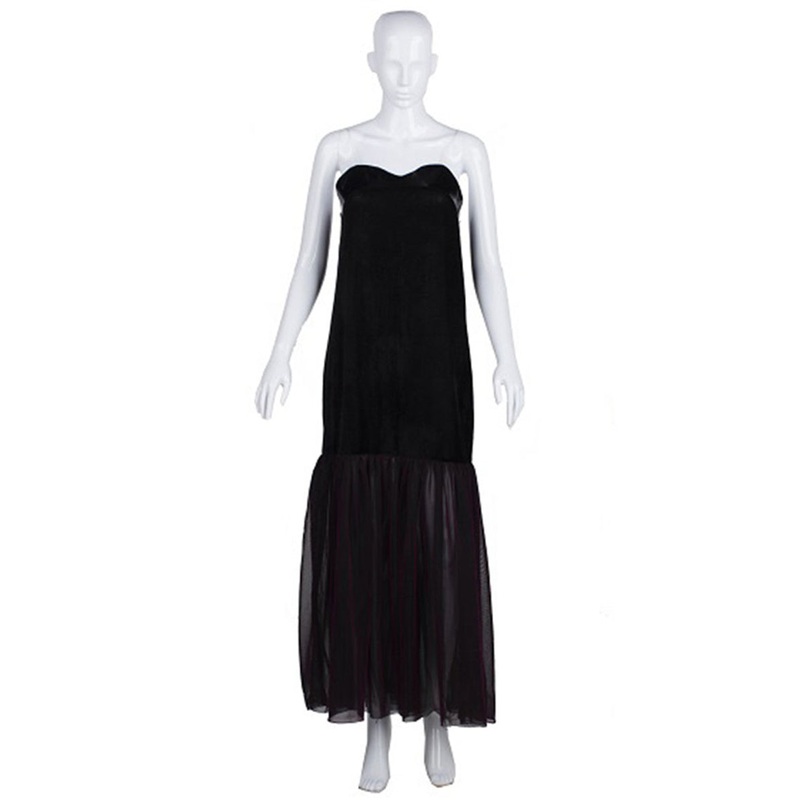 Women's High Society Dress Costume | Black Halloween Costume