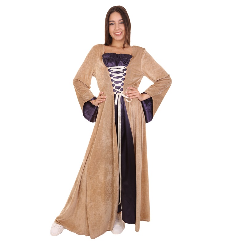 Women's Medieval Renaissance Fancy Dress Costume | Multi Color Fancy Costume
