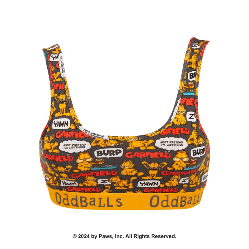 Garfield Grey - Ladies Bralette