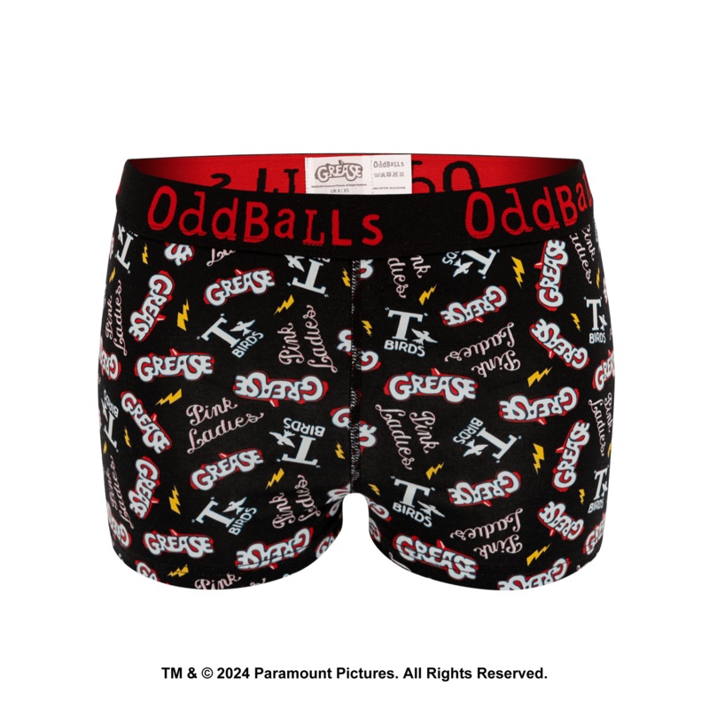 Grease - Ladies Boxers|Size 6|Size 8|Size 10|Size 12|Size 14|Size 16|Size 18|Size 20