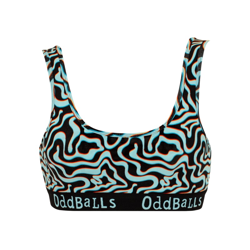 Neon Lava - Ladies Bralette|XS|Small|Medium|Large|XL|2XL|3XL