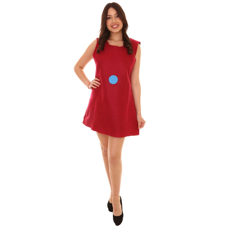 Women's Costume for Fancy Small Trolls Costume , Red Fancy Costume