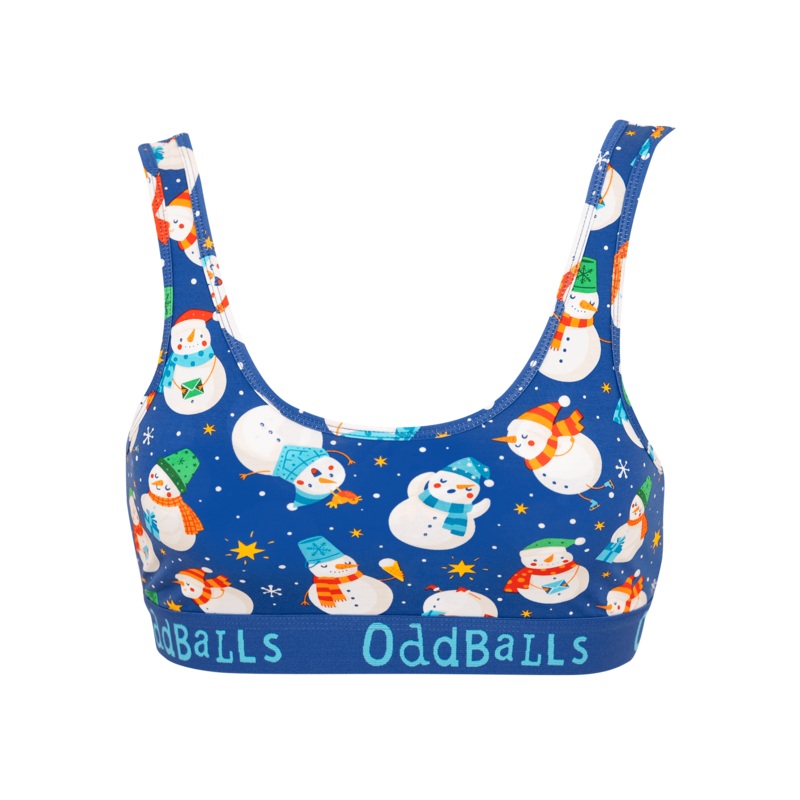 Snowman - Ladies Bralette|XS|Small|Medium|Large|XL|2XL|3XL