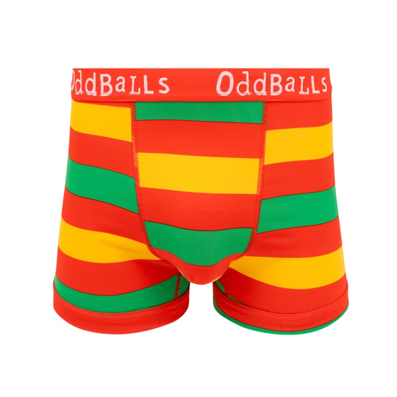 FA Wales Red Wall - Mens Cotton Boxer Shorts