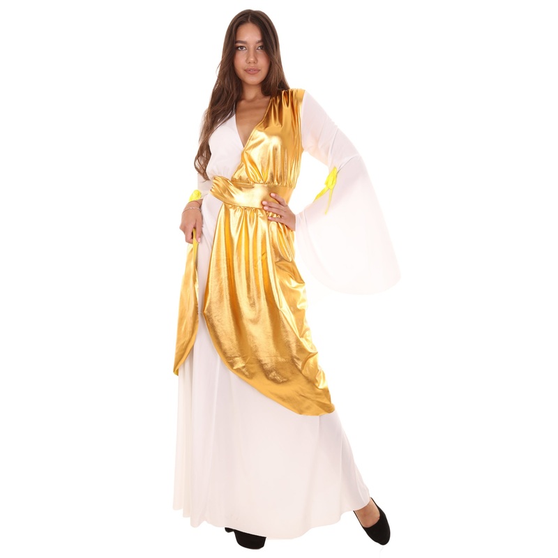 Women's Greek Goddess Costume | White Fancy Costume