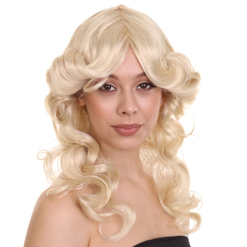 70's Angel Womens Wig | Blonde Retro Wig | Premium Breathable Capless Cap