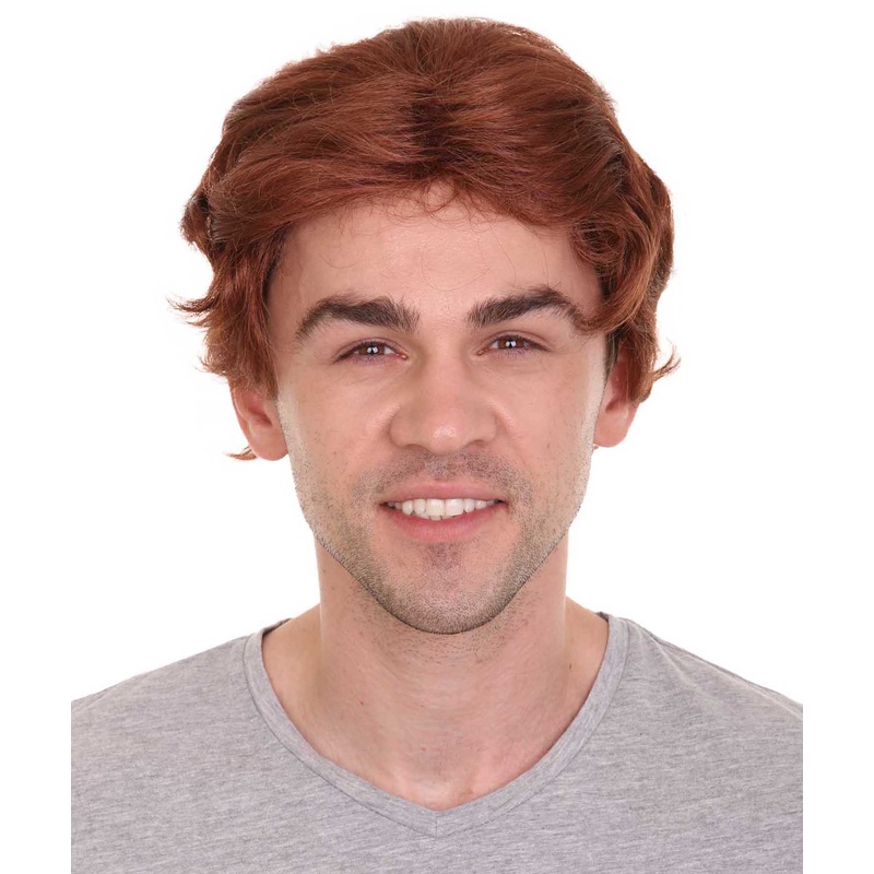 70's Hollywood Star Wig | Brown Retro Wig | Premium Breathable Capless Cap
