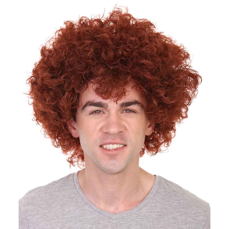 Burgundy Unisex Afro Wig | Super Size Jumbo Fancy Halloween Wig