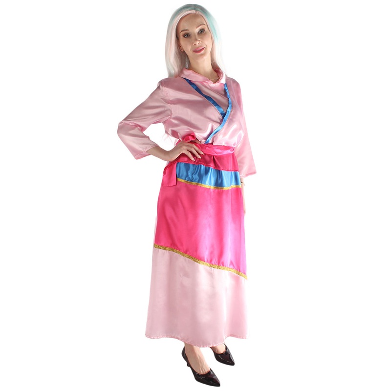 Women's Princess Costume | Red Pink Fancy Costume