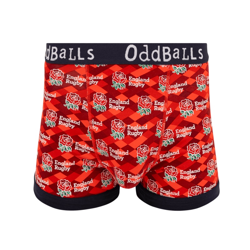 England Rugby Union Alternate - Mens Cotton Boxer Shorts
