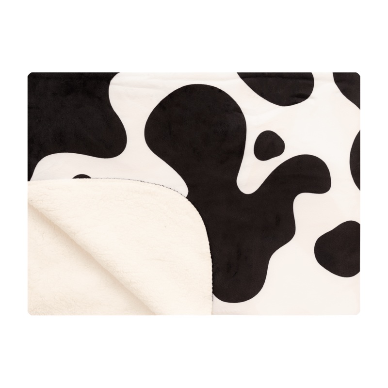 Fat Cow - Fleece Blanket|One Size