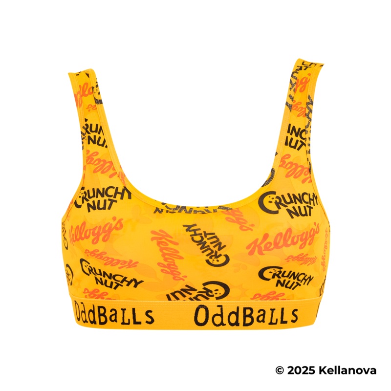 Crunchy Nut - Ladies Bralette|XS|Small|Medium|Large|XL|2XL|3XL