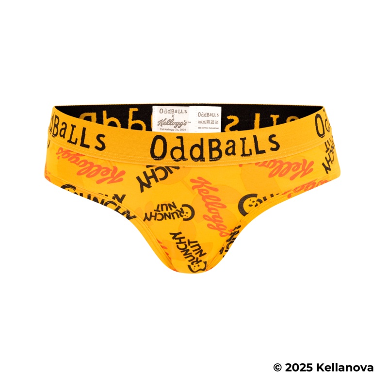 Crunchy Nut - Ladies Briefs|Size 6|Size 8|Size 10|Size 12|Size 14|Size 16|Size 18|Size 20