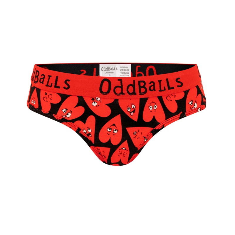 Loved Up - Ladies Briefs|Size 6|Size 8|Size 10|Size 12|Size 14|Size 16|Size 18|Size 20