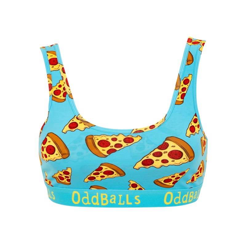 Pizza - Ladies Bralette|XS|Small|Medium|Large|XL|2XL|3XL