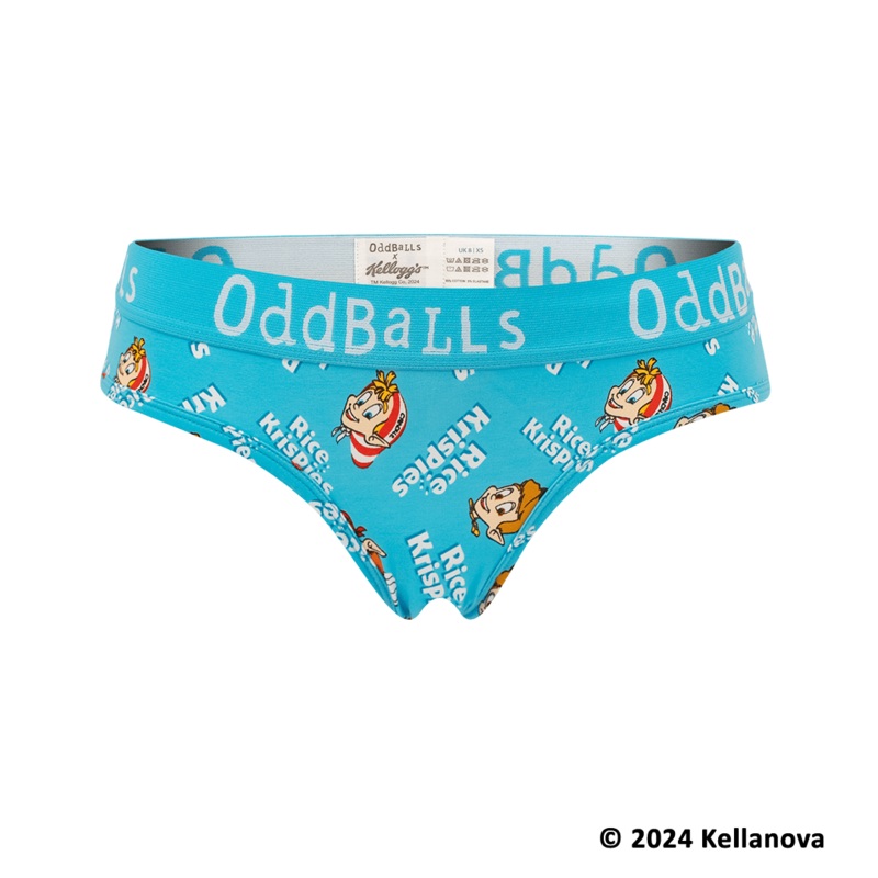 Rice Krispies - Ladies Briefs|Size 6|Size 8|Size 10|Size 12|Size 14|Size 16|Size 18|Size 20