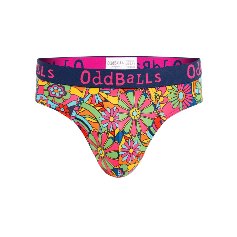 Wildflower - Mens Briefs|XXS|XS|Small|Medium|Large|XL|2XL|3XL