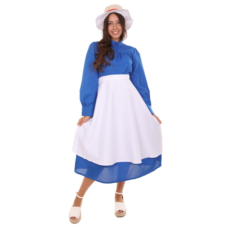 Women's Anime Dress Costume | Blue Fancy Costume