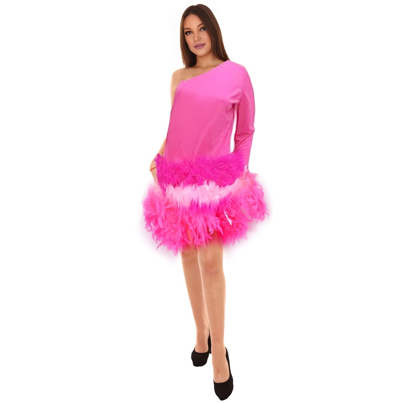Women's Flamingo Costume (Pink)|Halloween Costume.