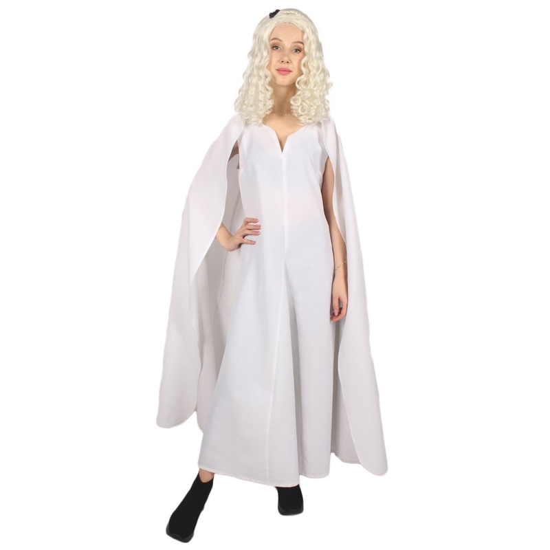 Women's Queen Costume | White Fancy Costume
