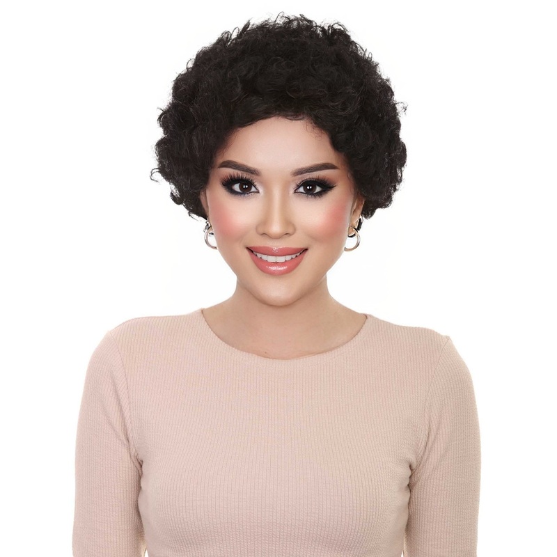 Black Afro Unisex Wig | Jumbo Super Size Halloween Wig | Premium Breathable Capless Cap