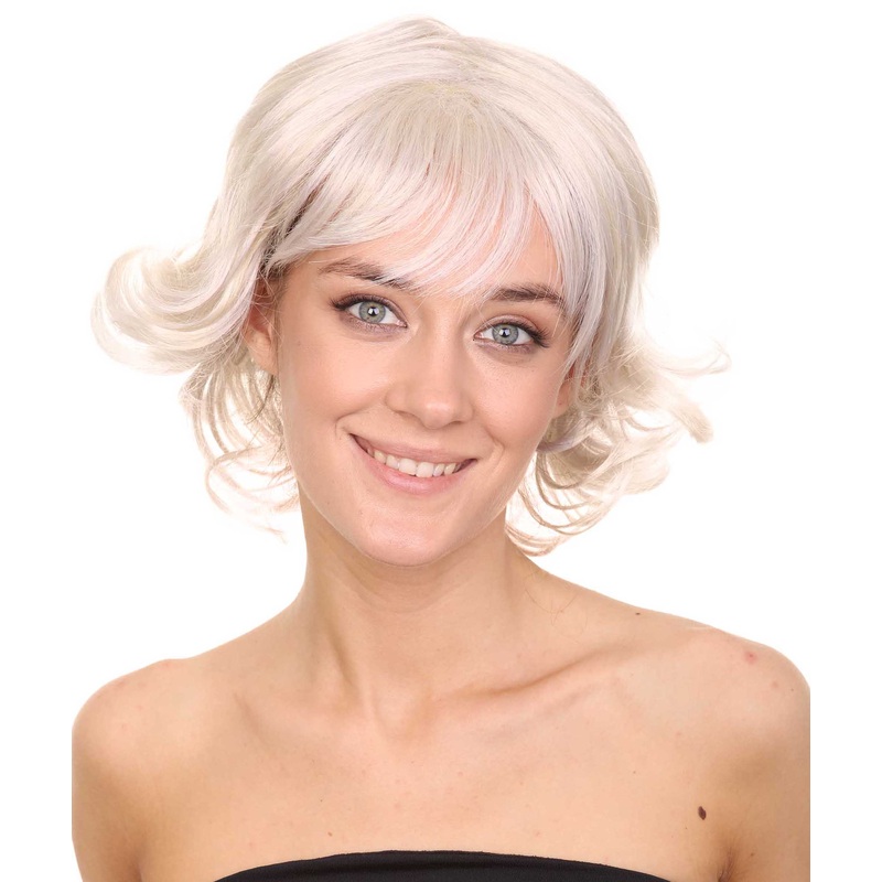 Blonde Country Singer Womens Wig | Fancy Halloween Wig | Premium Breathable Capless Cap