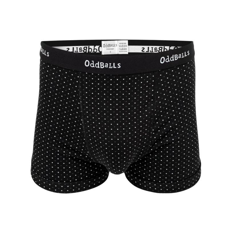 Classic Polka Dot - Mens Cotton Boxer Shorts