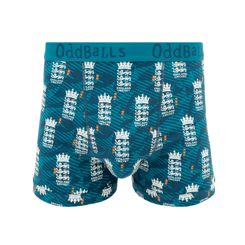 England Cricket Speckle - Mens Cotton Boxer Shorts