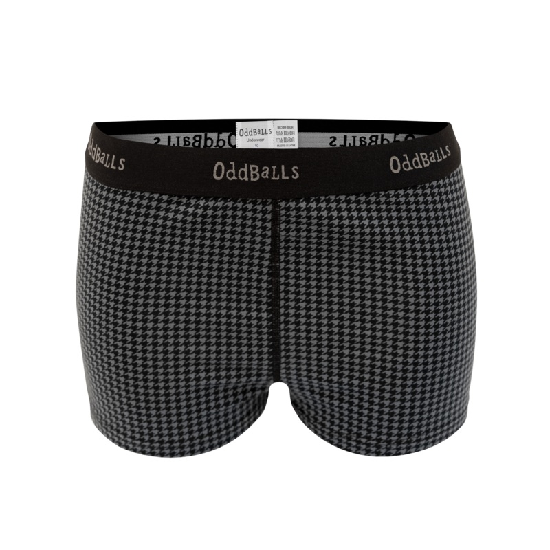 Houndstooth - Ladies Boxers|Size 6|Size 8|Size 10|Size 12|Size 14|Size 16|Size 18|Size 20