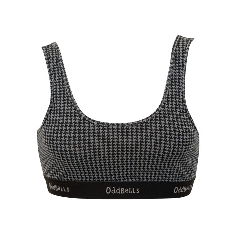 Houndstooth - Ladies Bralette|XS|Small|Medium|Large|XL|2XL|3XL
