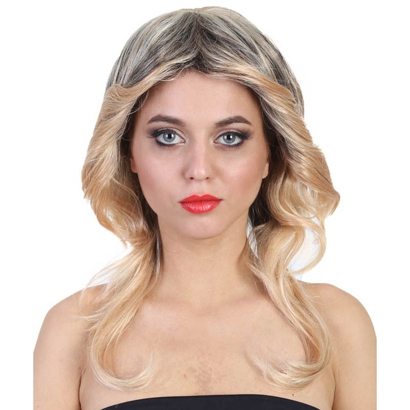 70's Disco Doll Womens Wig | Blonde Retro Wig | Premium Breathable Capless Cap