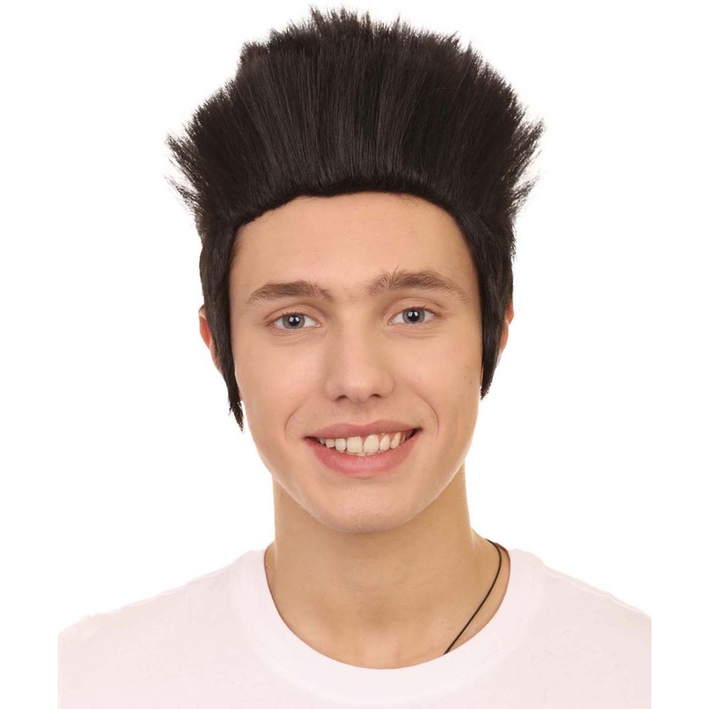 80's Tokyo Spike Style hair| Short Halloween Wig | Premium Breathable Capless Cap