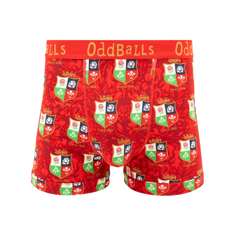 British & Irish Lions Australia - Mens Cotton Boxer Shorts