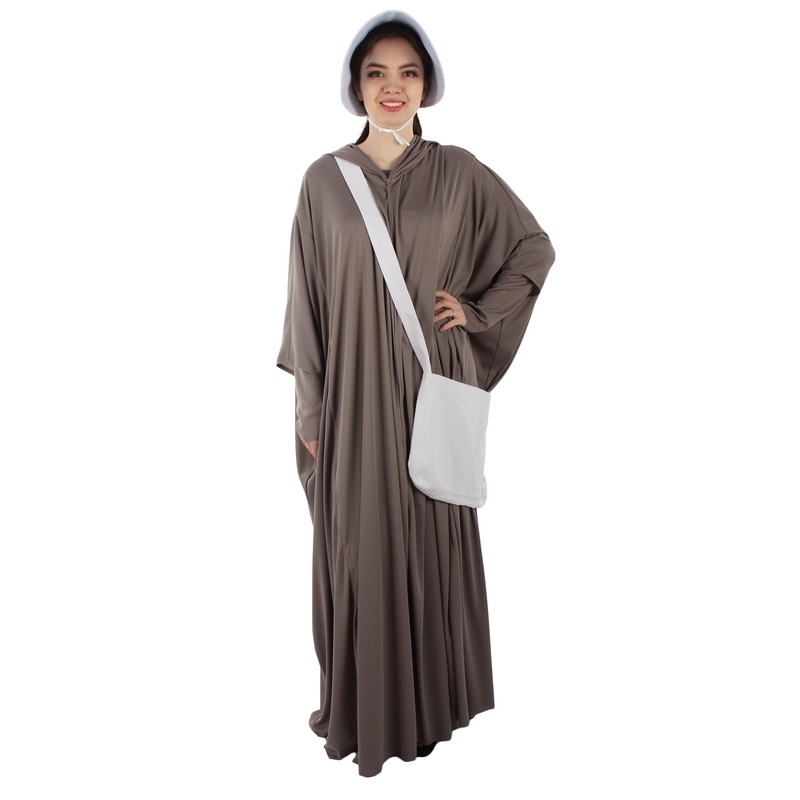 Women's Handmaid Full Set Costume | Grey Fancy Costume