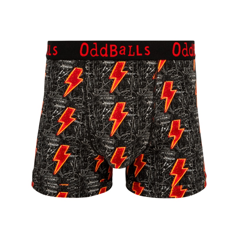AC/DC PWR UP - Mens Cotton Boxer Shorts