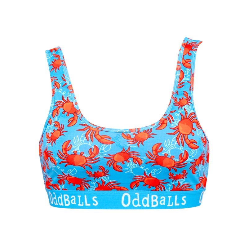 Crabs - Ladies Bralette|XS|Small|Medium|Large|XL|2XL|3XL