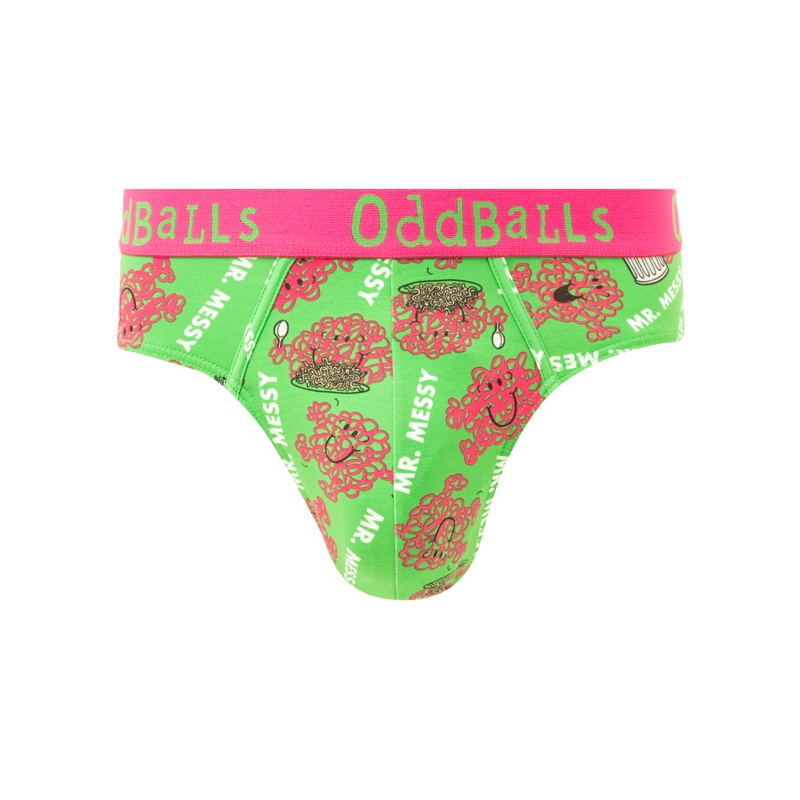 Mr Messy - Mens Briefs|XXS|XS|Small|Medium|Large|XL|2XL|3XL