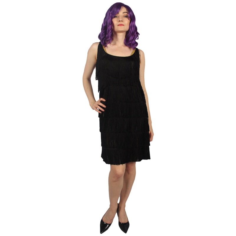 Women's Flapper Costume | Black Halloween costume