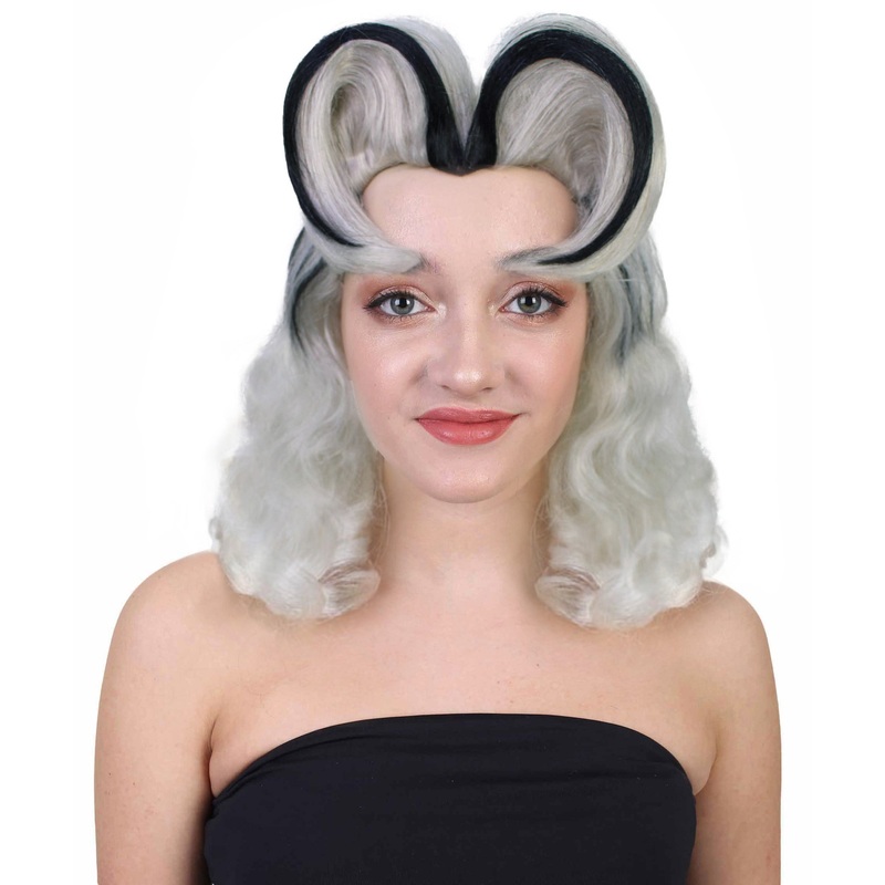 Adult Women's Drag Queen Artist Realistic Wig | Perfect for Halloween | Flame-retardant Synthetic Fiber