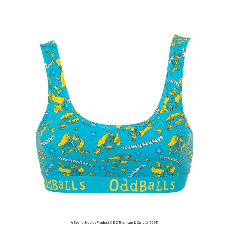 Bananaman - Ladies Bralette|XS|Small|Medium|Large|XL|2XL|3XL
