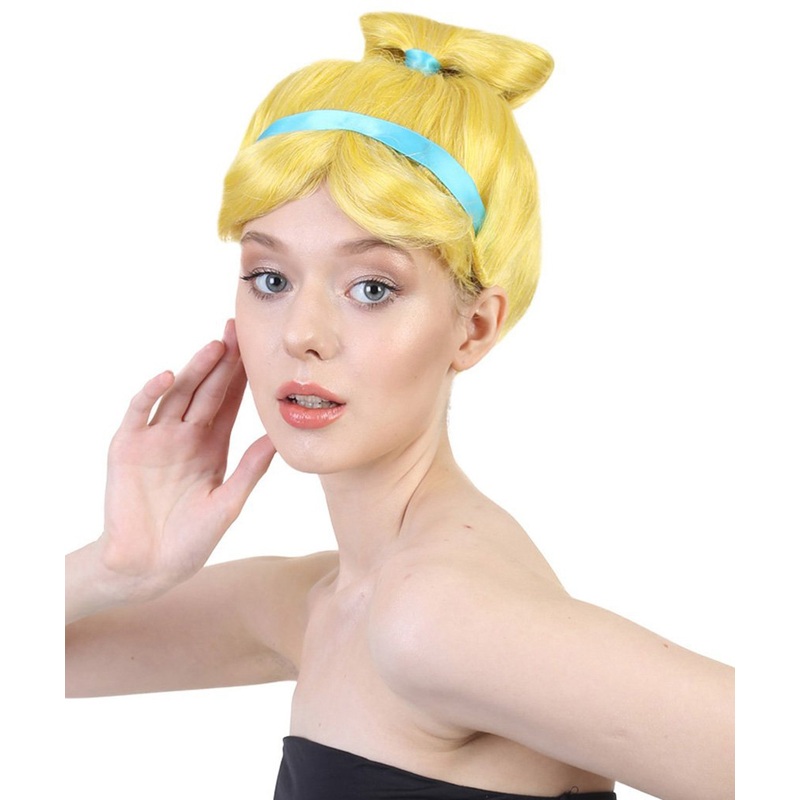 CinderPrincess Wig | Character Halloween Wig | Premium Breathable Capless Cap