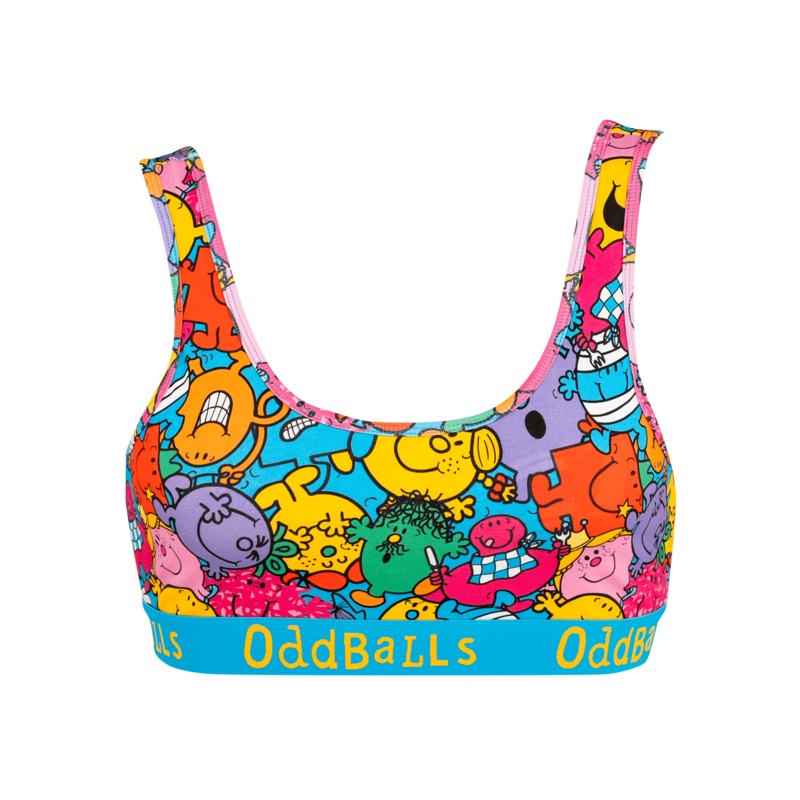 Mr Men Multi - Ladies Bralette