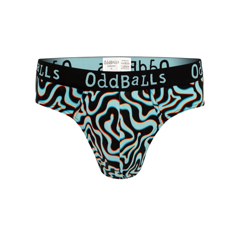 Neon Lava - Mens Briefs|XXS|XS|Small|Medium|Large|XL|2XL|3XL