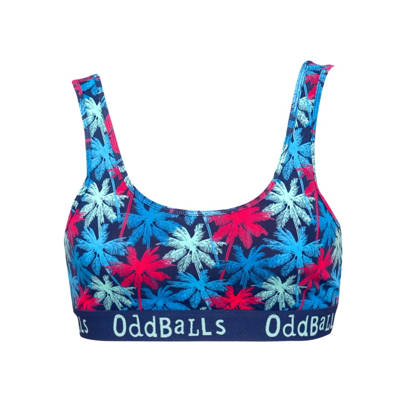 Palm Trees - Ladies Bralette|XS|Small|Medium|Large|XL|2XL|3XL