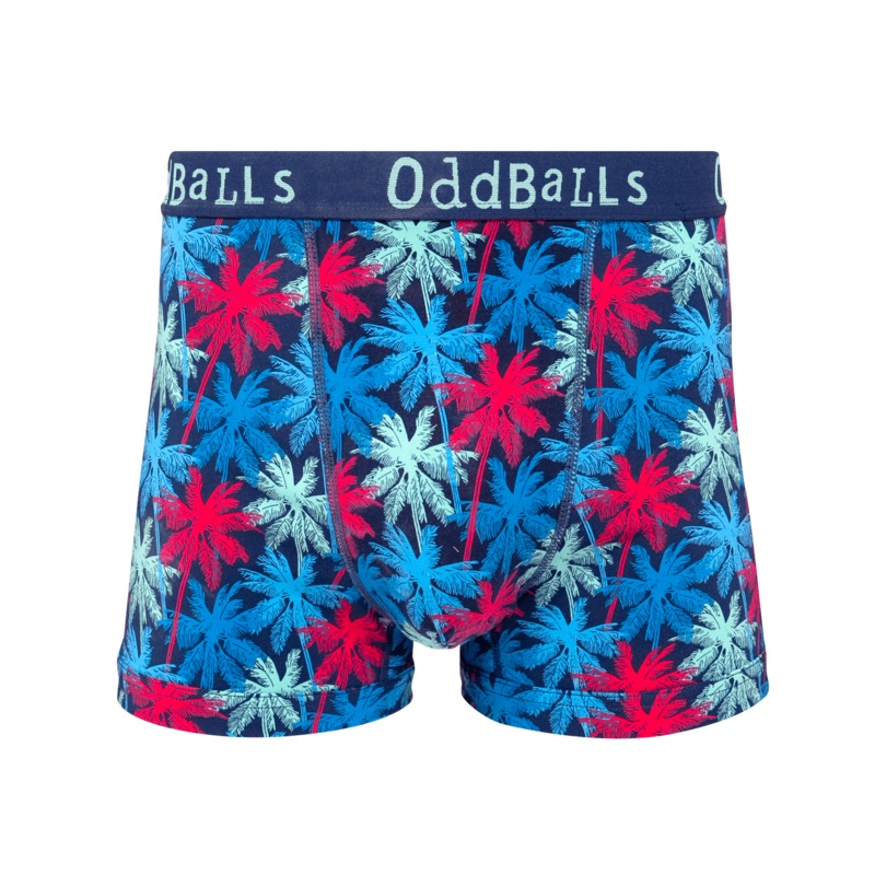 Palm Trees - Mens Cotton Boxer Shorts