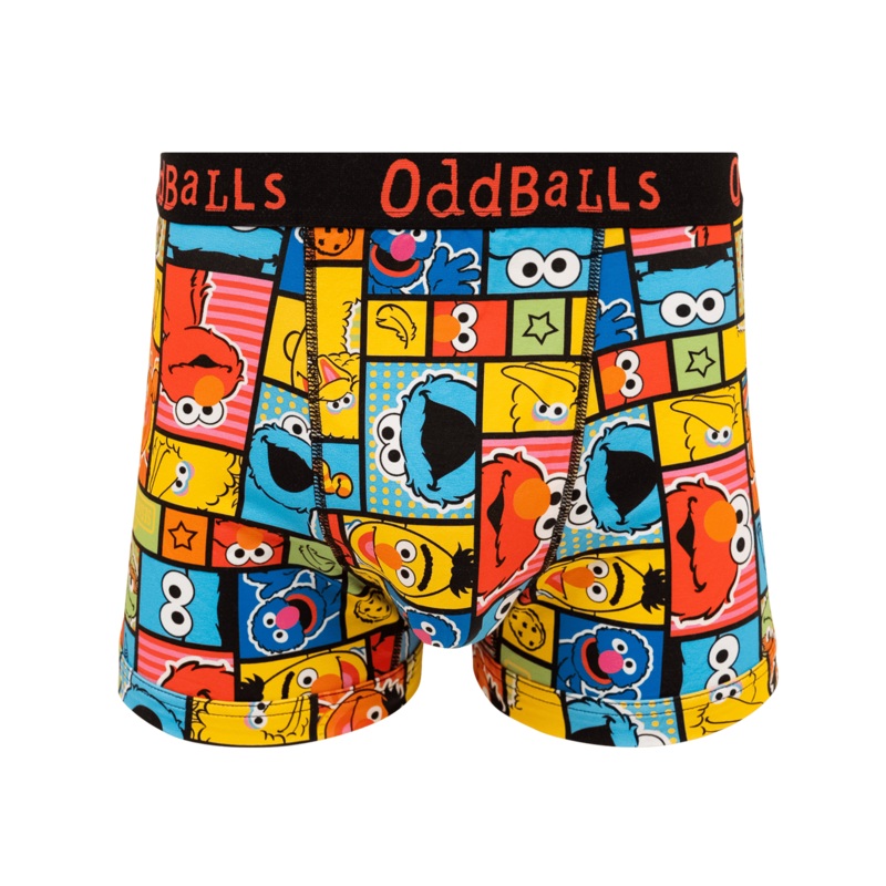 Sesame Street - Mens Cotton Boxer Shorts